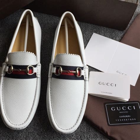 gucci white loafers 153991 price|gucci fringe loafer.